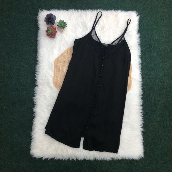 Don’t Ask Why x AEO Black Slip Dress - Picture 5 of 14